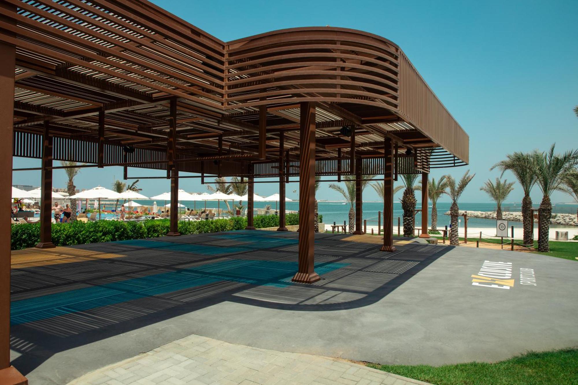 Rixos Bab Al Bahr Hotell Ras al-Khaimah Exteriör bild The beach at Jumeirah at Etihad Island